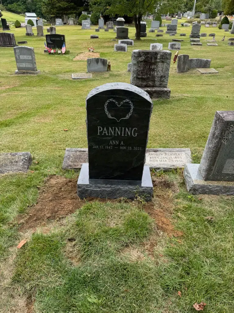 Granite Headstone for Grave hand-carved by Headstone Guide in NJ — image 3
