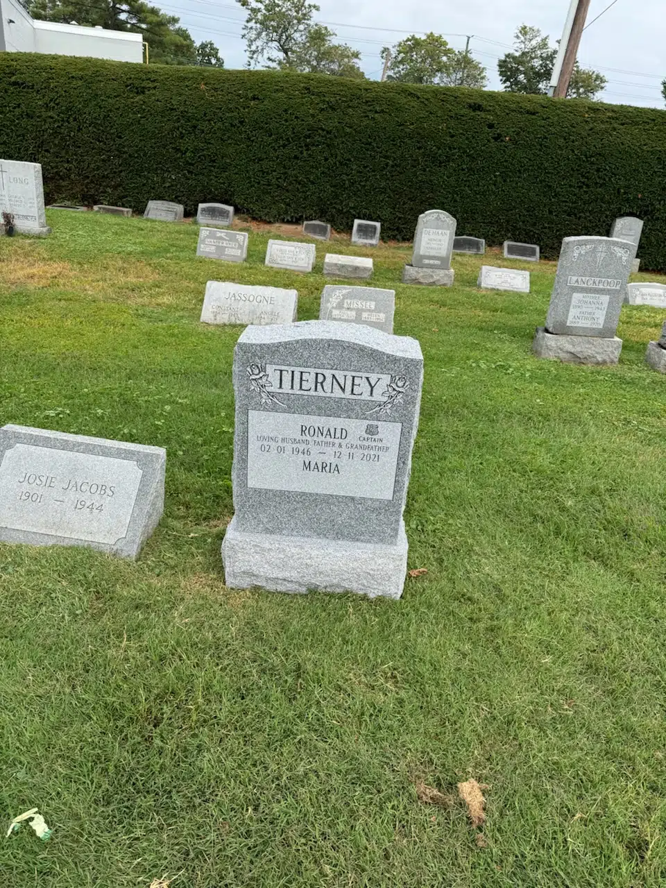 Granite Headstone for Grave hand-carved by Headstone Guide in NJ — image 6