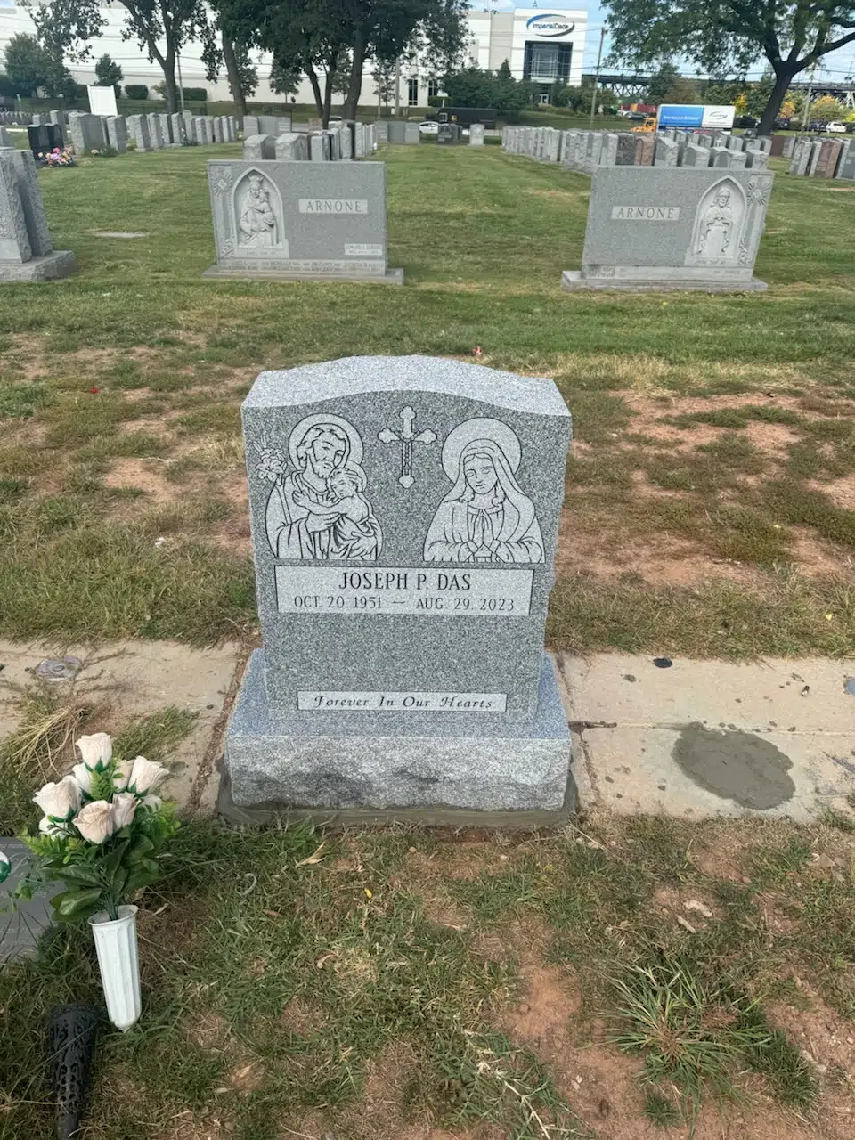 Granite Headstone for Grave hand-carved by Headstone Guide in NJ — image 8