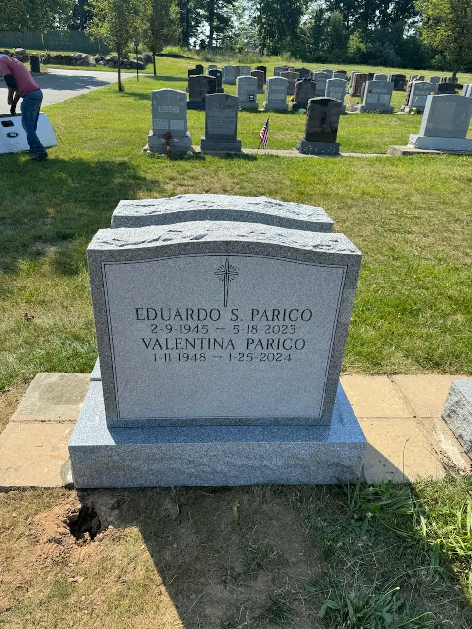 Granite Headstone for Grave hand-carved by Headstone Guide in NJ — image 3